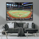 Texas Rangers Baseball Team Print - Arlington Globe Life