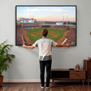 Cincinnati Reds Baseball Print Canvas- Cincinnati