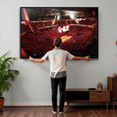 Houston Rockets Basketball Team Print Canvas- Houston Toyota