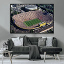 Michigan Wolverines Football Team Print - Ann Arbor Michigan