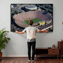 Michigan Wolverines Football Team Print - Ann Arbor Michigan