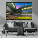Milwaukee Brewers Baseball Team Print Canvas- American