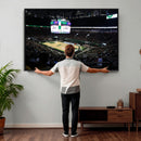 Milwaukee Bucks Basketball Print - Fiserv Forum Stadium Wall