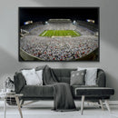 Beaver Stadium Night Game Triple Canvas Wall Art - Penn