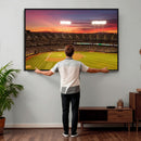 Oakland Athletics Baseball Team Print - Oakland Coliseum
