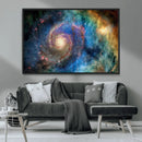 Spiral Galaxy Wall Art Canvas Print