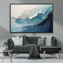 Ocean Wave Canvas Wall Art Print – Coastal Living Room Large