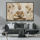 Serene Buddha Wall Art | Yoga Room Decor and Meditation Wall