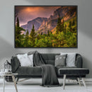 Colorado Rockies Mountains Wall Art Canvas Print | Ready to