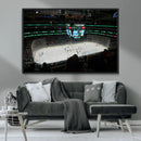 American Airlines Center Dallas Stars Wall Art Canvas Print