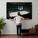 American Airlines Center Dallas Stars Wall Art Canvas Print