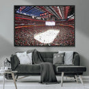 Barton Malow Little Caesars Arena Detroit Wall Art Canvas