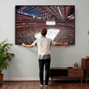 Barton Malow Little Caesars Arena Detroit Wall Art Canvas