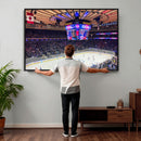Madison New York Rangers Hockey Stadium Wall Art Canvas