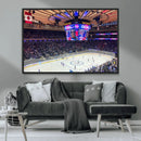Madison New York Rangers Hockey Stadium Wall Art Canvas