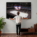Rogers Place Edmonton Oilers Ice Hockey Stadium Wall Art,