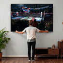 Rogers Arena Vancouver Canucks Ice Hockey Stadium Wall Art,