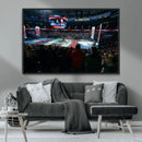Rogers Arena Vancouver Canucks Ice Hockey Stadium Wall Art,