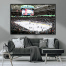 Sharks Arena Blackhawks Sharks Ice Hockey Stadium Wall Art by MyGreatCanvas | Canvas Wall Art Prints | Photo Prints & Wall Decor
