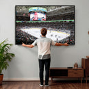 Sharks Arena Blackhawks Sharks Ice Hockey Stadium Wall Art
