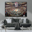 United Center Chicago Bulls Stadium Wall Art Canvas Print