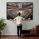 United Center Chicago Bulls Stadium Wall Art Canvas Print