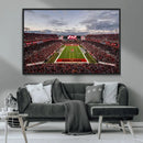 Florida Tampa Raymond James Stadium Wall Art Canvas Print - by MyGreatCanvas | Canvas Wall Art Prints | Photo Prints & Wall Decor