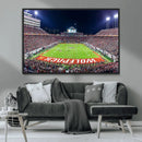 NC State Wolfpack Canvas Print - Raleigh Carter-Finley