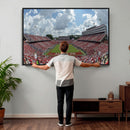 NC State Wolfpack Football Team Print Canvas- Raleigh