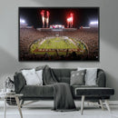 Framed Florida State Seminoles Football Team Print -