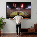 Framed Florida State Seminoles Football Team Print -