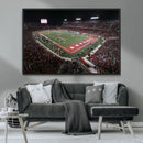 Houston Cougars Football Team Print - Houston TDECU Stadium