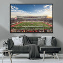 Framed Houston Cougars Football Team Print - Houston TDECU by MyGreatCanvas | Canvas Wall Art Prints | Photo Prints & Wall Decor