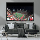 Houston Cougars Football Team Print - Houston TDECU Stadium