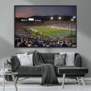 UCLA Bruins Football Team Print - Pasadena Rose Bowl Stadium