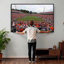 Virginia Cavaliers Football Team Print - Charlottesville Scott Stadium Print Wall Art Canvas by MyGreatCanvas | Canvas Wall Art Prints | Photo Prints & Wall Decor