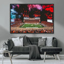 Virginia Tech Hokies Football Team Print - Blacksburg Lane by MyGreatCanvas | Canvas Wall Art Prints | Photo Prints & Wall Decor