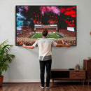 Virginia Tech Hokies Football Team Print - Blacksburg Lane