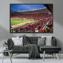 Wisconsin Badgers Football Team Print - Madison Camp Randall