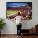 Wisconsin Badgers Football Team Print - Madison Camp Randall
