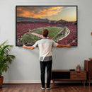 Camp Randall Stadium Wisconsin Badgers Large Wall Art Canvas