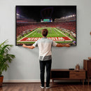Wisconsin Badgers Football Team Print Canvas- Madison Camp