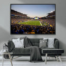 Pittsburgh Panthers Football Team Print - Pittsburgh by MyGreatCanvas | Canvas Wall Art Prints | Photo Prints & Wall Decor