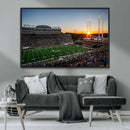 Demon Deacons Football Team Print Canvas- Winston-Salem by MyGreatCanvas | Canvas Wall Art Prints | Photo Prints & Wall Decor