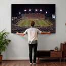 Demon Deacons Print Canvas, Football Team Print -