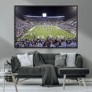 Brigham Young University Cougars Football Print Canvas -