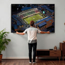 University of North Texas Mean Green Football Artwork,