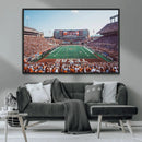 Framed Texas Memorial Stadium Canvas, University of Texas