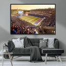 University of Kansas Jayhawks Football Team Print - Lawrence by MyGreatCanvas | Canvas Wall Art Prints | Photo Prints & Wall Decor