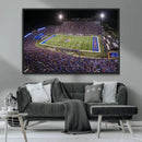University of Kansas Jayhawks Football Team Print - Lawrence by MyGreatCanvas | Canvas Wall Art Prints | Photo Prints & Wall Decor